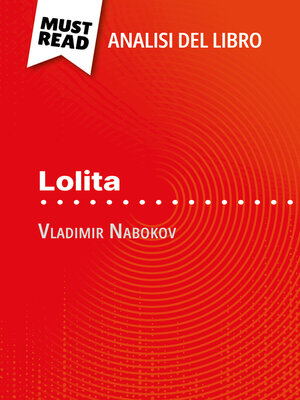 cover image of Lolita di Vladimir Nabokov (Analisi del libro)